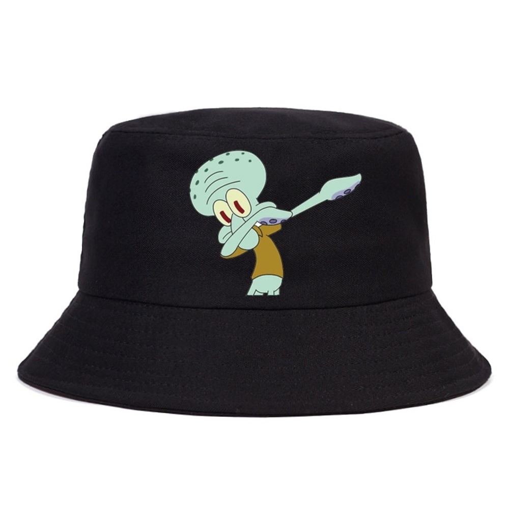 Squidward Dab Bucket Hat Spongebob